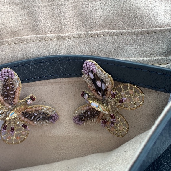 Anthropologie Deepa Gurnani butterfly earring cate new in package - Picture 5 of 6